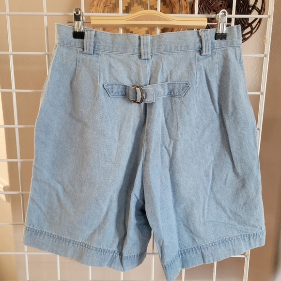 Woolrich Light Blue Denim Women's Shorts - Picture 3 of 6
